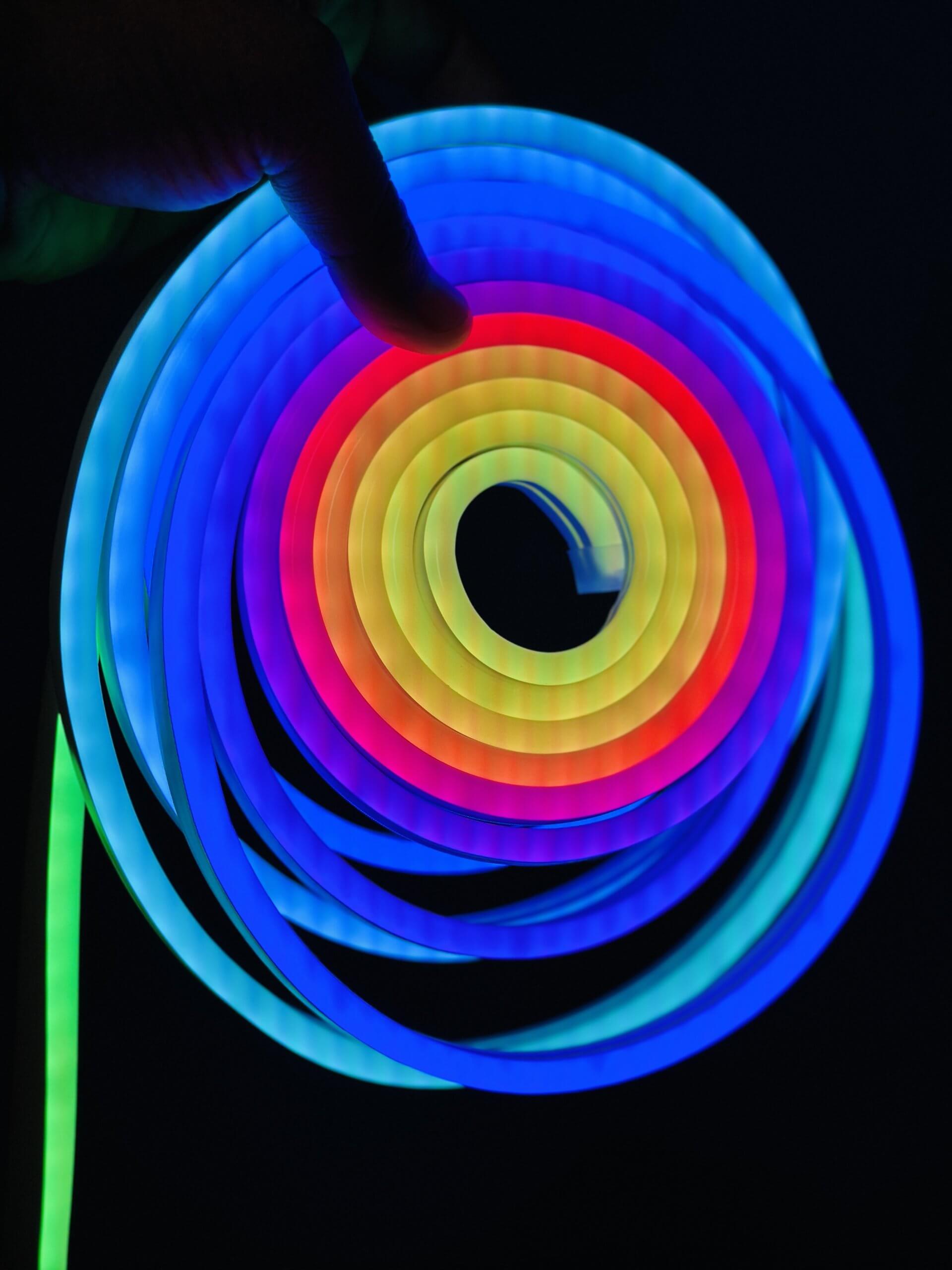 GearUP NRGB50 5 Meter RGB Neon Light with App & Remote Control