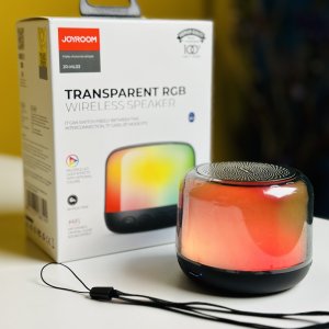 Joyroom Bluetooh Speaker – JR-ML03 Transparent Wireless Speaker With RGB Light