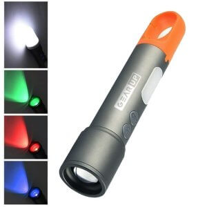 GearUP K57 Multifunctional Rechargeable Torch, Flashlight Zoomable LED Flashlight price in bd