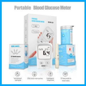 GearUP BGM-20 Diabetes Measuring Machine/ Blood Glucose Meter With 25 Test Strips price in Bangladesh