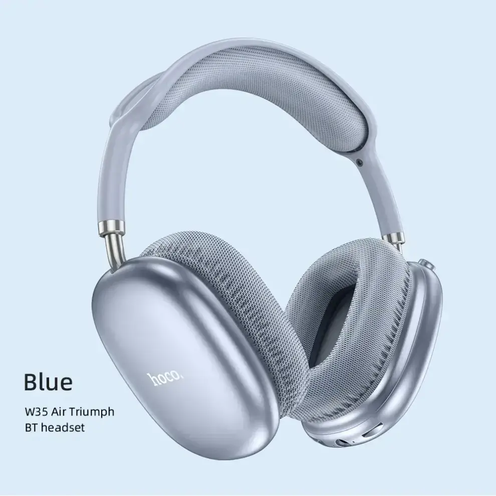 Hoco W35 Air Wireless Headphone- Blue Color Price in Bangladesh