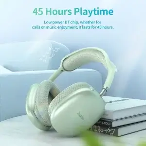 Hoco-W35-Air-Wireless-Headphone-Green-