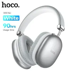 Hoco W35 Max Wireless Headphone- Silver Color Price in Bangladesh