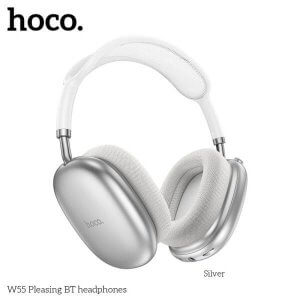 Hoco W55 Wireless Headphones Silver Price in Bangladesh